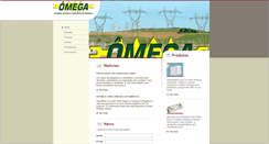 Desktop Screenshot of omegaeletrica.com.br